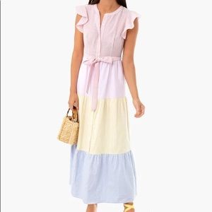 Adorable English Factory Maxi Dress